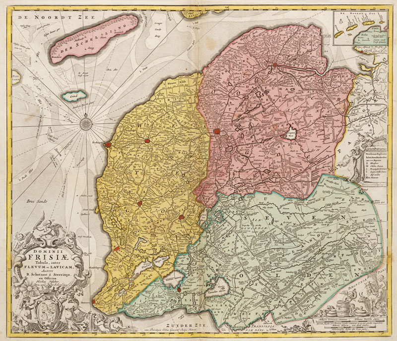 Frisiae 1704 Nicolaas Visscher